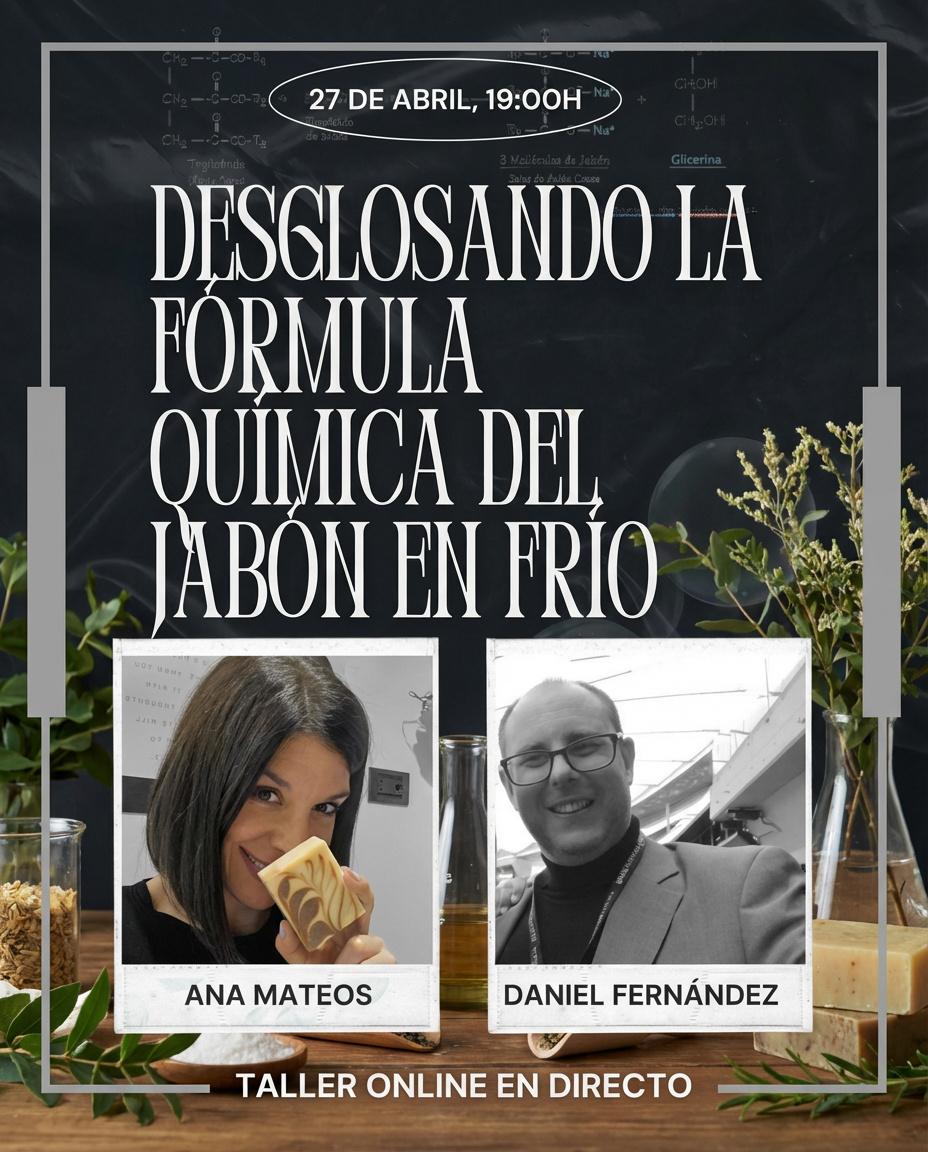 Taller Desglosando la fórmula química del jabón en frío