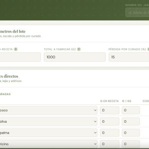 Cómo calcular el precio de tu jabón